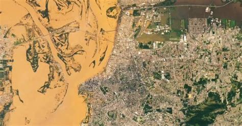 Nasa Divulga Imagens De Antes E Depois Da Trag Dia No Rio Grande Do Sul