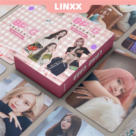 Linxx Pcs Black Pink Bptg Album Lomo Card Kpop Photocards Postcards