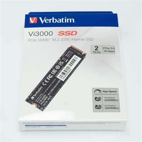 Verbatim Vi Tb Nvme Ssd Cdrinfo