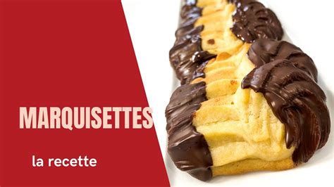 Marquisettes La Recette Gourmande Youtube