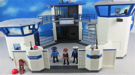 Playmobil Polizei Deutsch Polizeistation Kommandozentrale Youtube