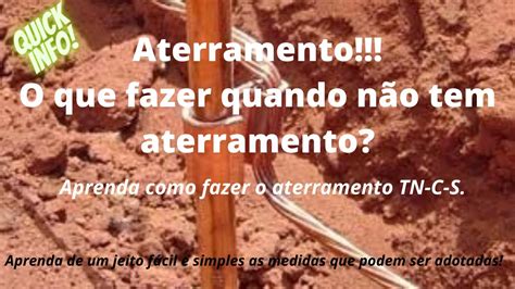 Como fazer aterramento em local que não tem aterramento YouTube