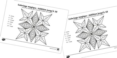 Coloriage Addition Ressources P Dagogiques Teacher Made