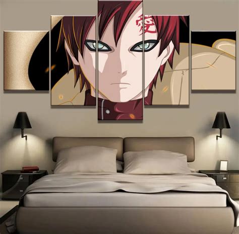 Piece Canvas Art Picture Naruto Gaara Anime Modern Decorative