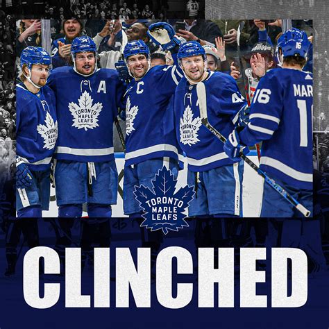 2023 NHL Playoff "Clinched" Graphic on Behance