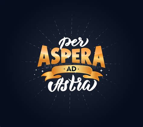 Frase Latina Per Aspera Ad Astra Traducci N A Trav S De Dificultades