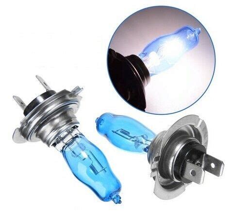 Ampoules H7 100W HOD Effet Xenon Plasma Blanc 6000K Lampe Auto Moto