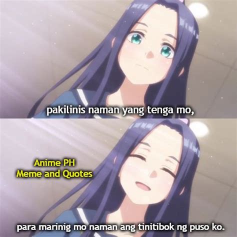 Banat Hugot Friend Anime Pinoy Quotes Tagalog Memes