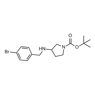 Tert Butyl Bromophenyl Methyl Amino Pyrrolidine