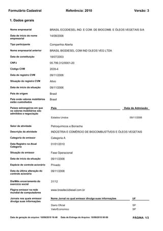 Formulario Cadastral PDF