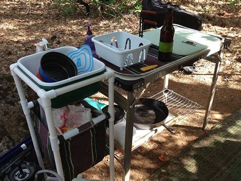 How Do You Wash Dishes When Camping Nice Stand Camping Sink Washing