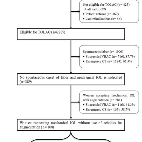 Participants Flow Diagram Cs Cesarean Section Ercs Elective Repeat Download Scientific