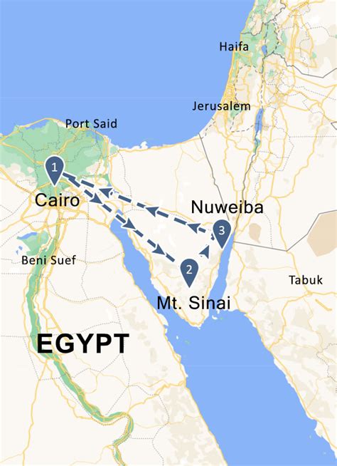 Egypt And Israelites Exodus Route Tour