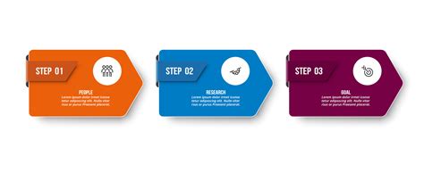 steps design template  infographics  vector art  vecteezy