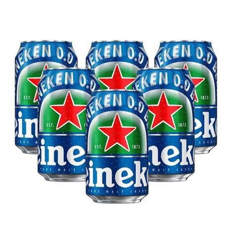 Kit 6X 350ml Cerveja Heineken Zero Álcool Lata Cerveja Magazine Luiza