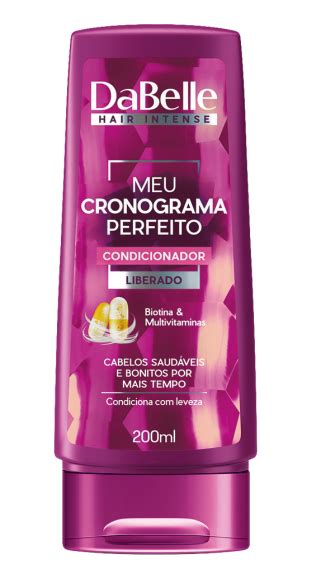 Dabelle Meu Cronograma Perfeito Kit Vegano Completo 6 Itens BellaTaty