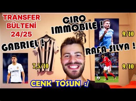 BEŞİKTAŞ TA DEV TRANSFER DÖNEMİ Ciro Immobile Rafa Silva Gabriel