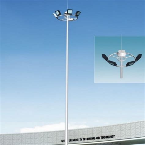 Outdoor Ip Hot Dip Galvanized W W W Stadium Led High Mast