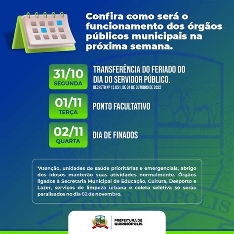 Dia 31 De Outubro E Feriado No Rio De Janeiro - Feriado do Dia do Servidor Público é transferido para 31 de outubro ...