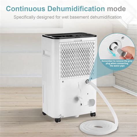 Buy HOGARLABS 3500 Sq Ft 50 Pint Dehumidifier For Home Basements