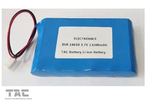 Lithium Ion Battery Pack For Telecom Equipment 18650 13 2AH 3 7V