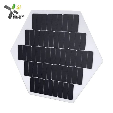 Custom Shape 70w Hexagon Solar Flexible Panel With High Efficiency Oem Flexible Solar Panel