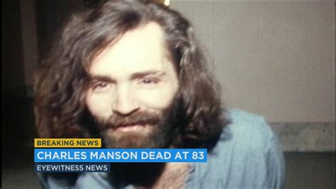 Charles Manson, notorious criminal and cult leader, dies at 83 - ABC7 ...