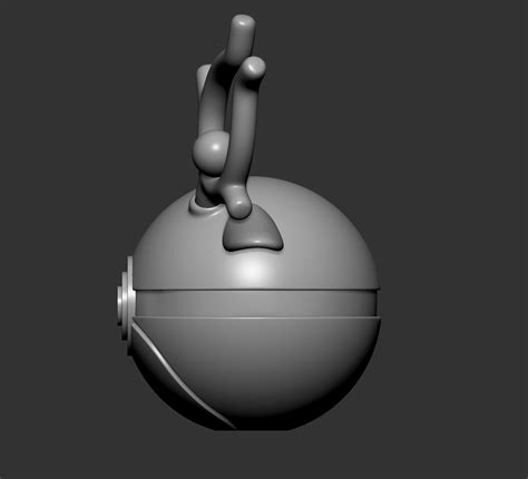 STL file Pokemon Stantler Pokeball 🐉・3D printer design to download・Cults
