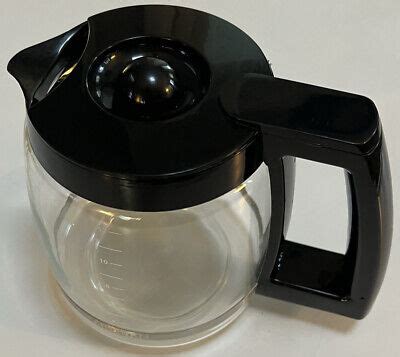 Cuisinart Glass Coffee Carafe Black Cup Replacement Ebay