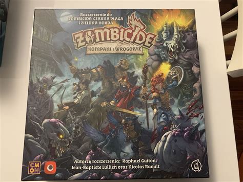 Zombicide Kompani i Wrogowie Portal Games dodatek Wrocław Krzyki OLX pl