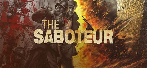 The Saboteur (2009) box cover art - MobyGames