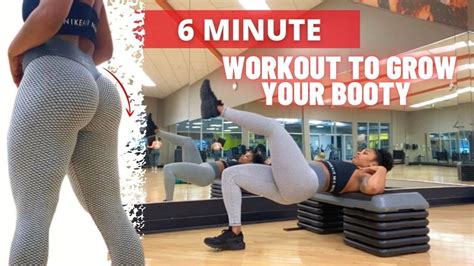 Best Workout To Grow Your Booty Glute Activation Workout 6 Minute