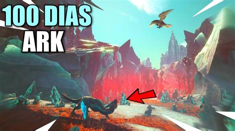 SOBREVIVIENDO 100 DIAS En ARK Survival Evolved CRIANZA Y TAMEOS