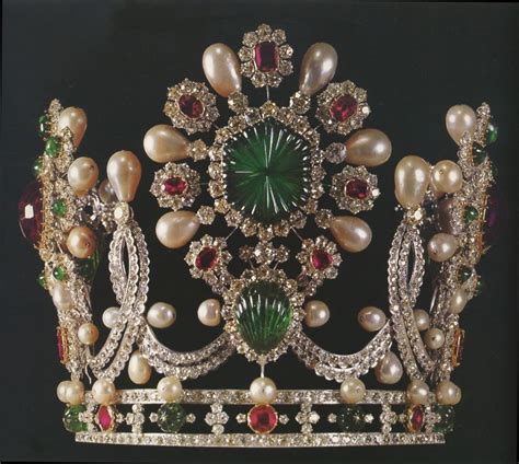 Crown Of Empress Farah Pahlavi Of Iran 1967 The Frame Of The Crown Is