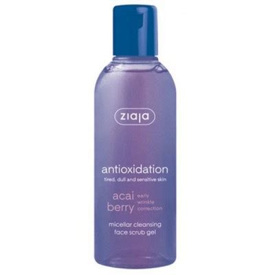 Ziaja Gel Limpiador Exfoliante Facial Con Acai Berry 200ml