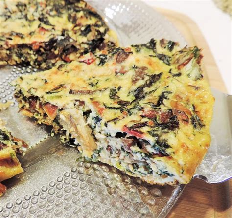 Springtime Swiss Chard Frittata My Midlife Kitchen