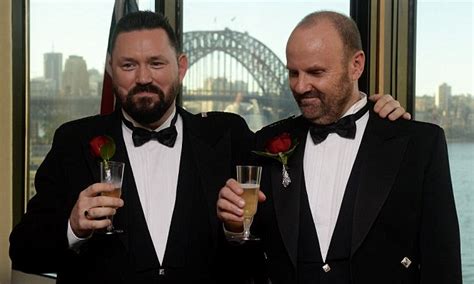 Australia S First Gay Wedding Takes Place In Sydney At British Consulate Daily Mail Online