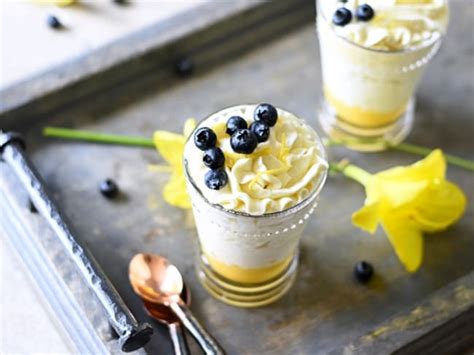 Mousse Au Citron Mascarpone Et Son Coulis De Mangue Bien Parfum