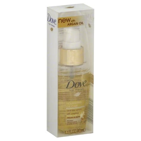 Dove Nourishing Oil Care Hair Therapy 1 35 Oz Walmart