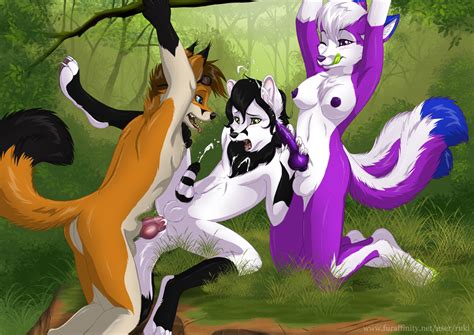 Threesome By RukiFox Hentai Foundry