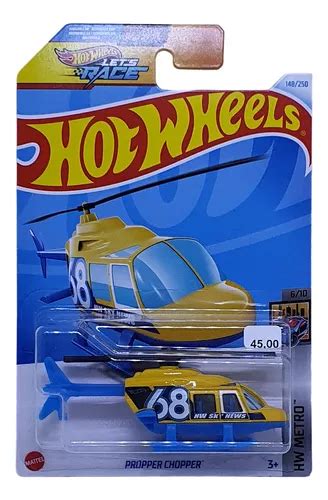 Propper Chopper Helicóptero Hot Wheels 1 64 MercadoLivre