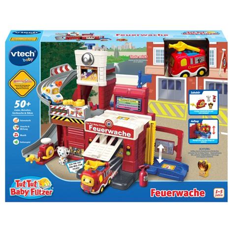 VTech Tut Tut Baby Flitzer Feuerwache Smyths Toys Deutschland