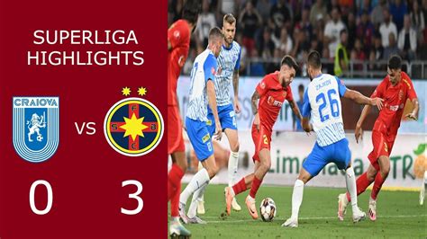 Universitatea Craiova Vs FCSB 0 3 Highlights Goals 2024 YouTube