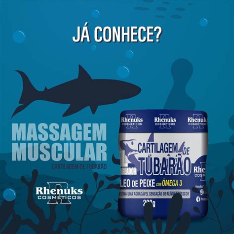 Gel Massageador Cartilagem De Tubar O Rhenuks Shopee Brasil