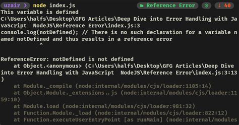 Deep Dive Into Error Handling In JavaScript Node Js GeeksforGeeks