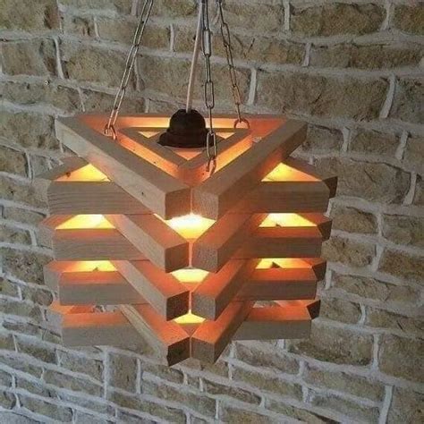 22 belles idées de lampes en bois à faire soi même