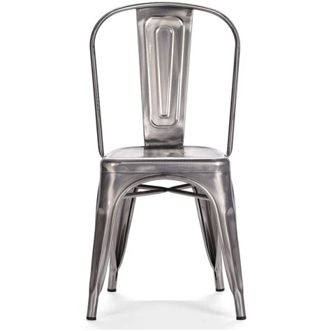 Gun Metal Dining Chair | Event Effects Group
