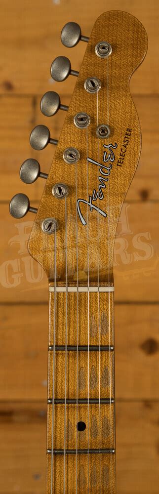Fender Custom Shop 52 Tele Relic Roasted Maple Neck Nocaster Blonde