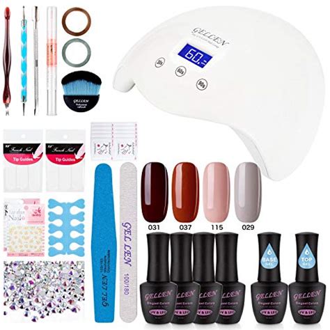 Gellen Gel Nail Polish Kit 16 Colors With Top Ba In Pakistan WellShop Pk