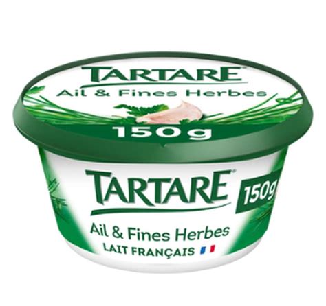 Fromage à tartiner ail et fines herbes Tartare 150 g La Belle Vie